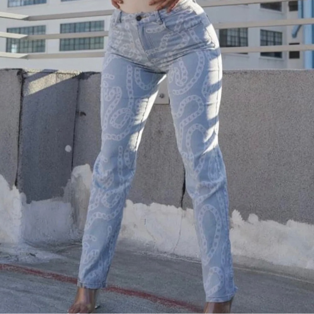 New Main Chain Straight Leg Jeans SZ 13. - Picture 6 of 6